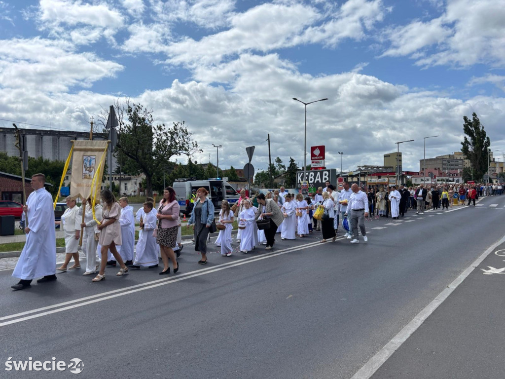 Procesja Bożego Ciała w Przechowie