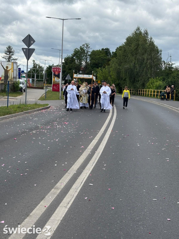 Procesja Bożego Ciała w Przechowie