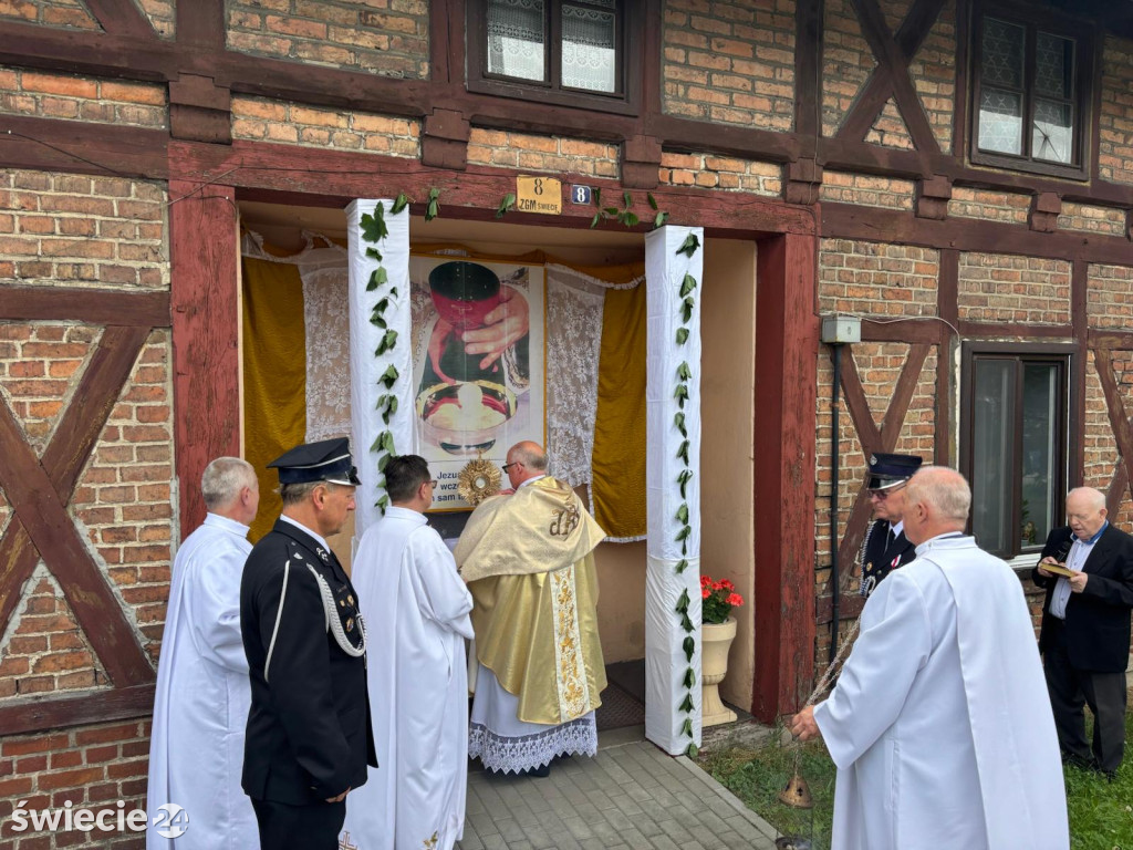 Procesja Bożego Ciała w Przechowie