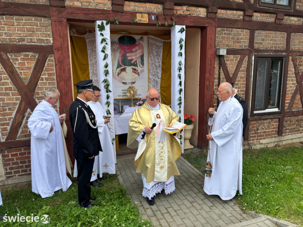 Procesja Bożego Ciała w Przechowie