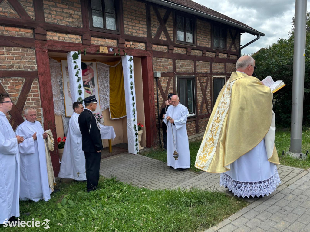 Procesja Bożego Ciała w Przechowie