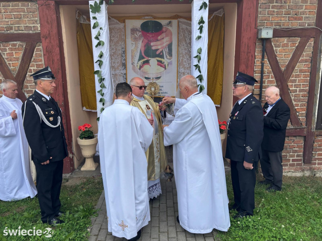 Procesja Bożego Ciała w Przechowie
