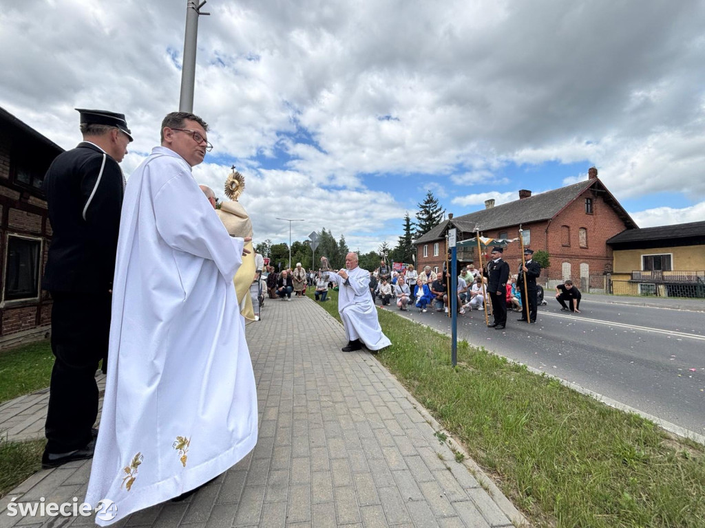 Procesja Bożego Ciała w Przechowie