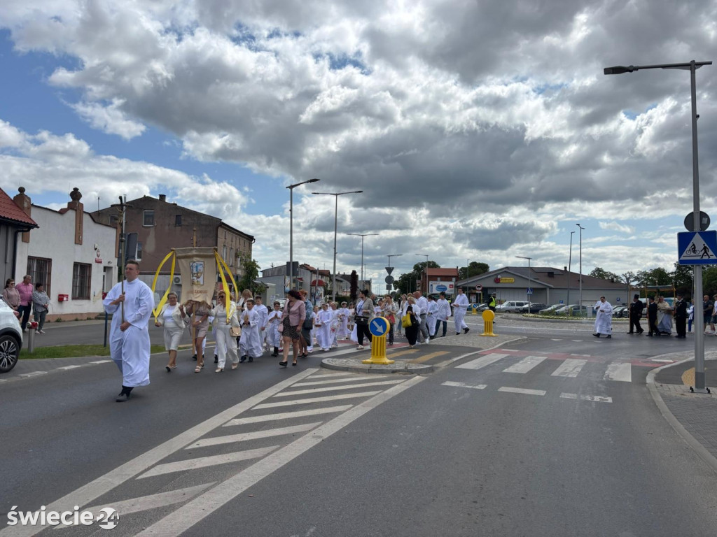 Procesja Bożego Ciała w Przechowie
