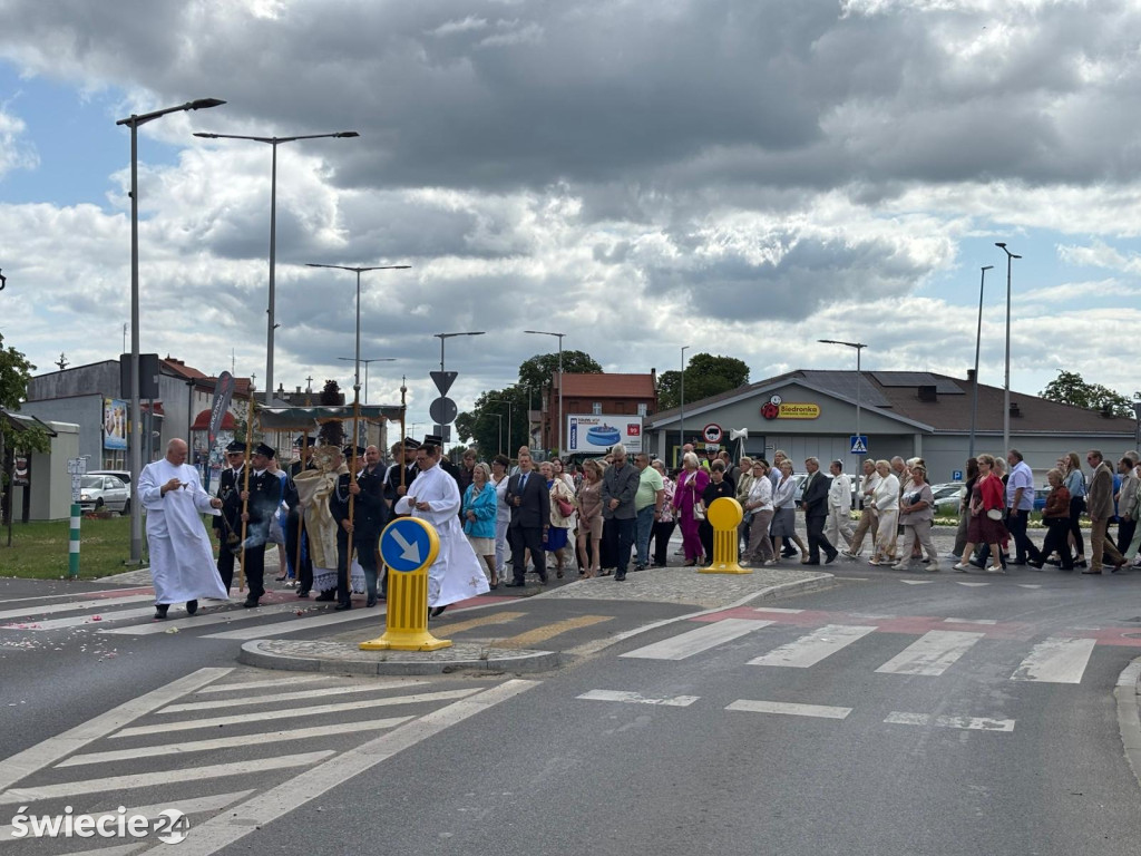 Procesja Bożego Ciała w Przechowie