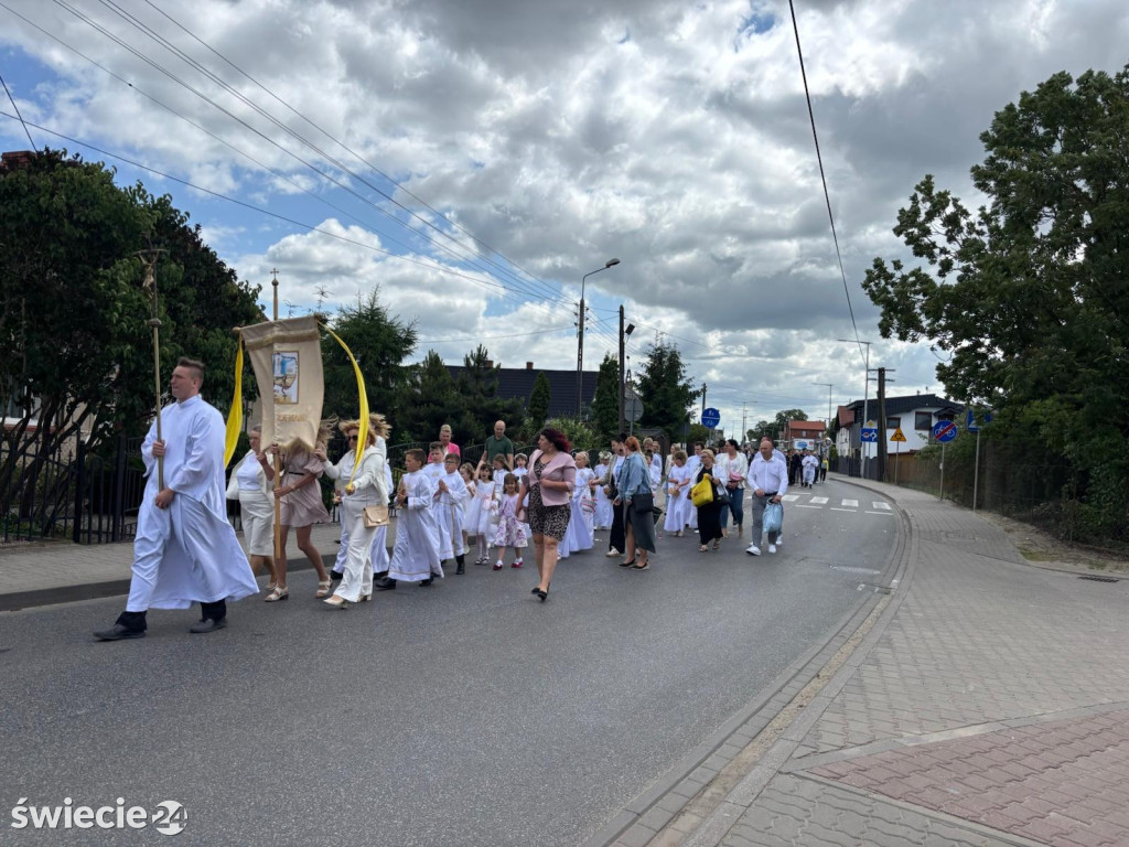Procesja Bożego Ciała w Przechowie