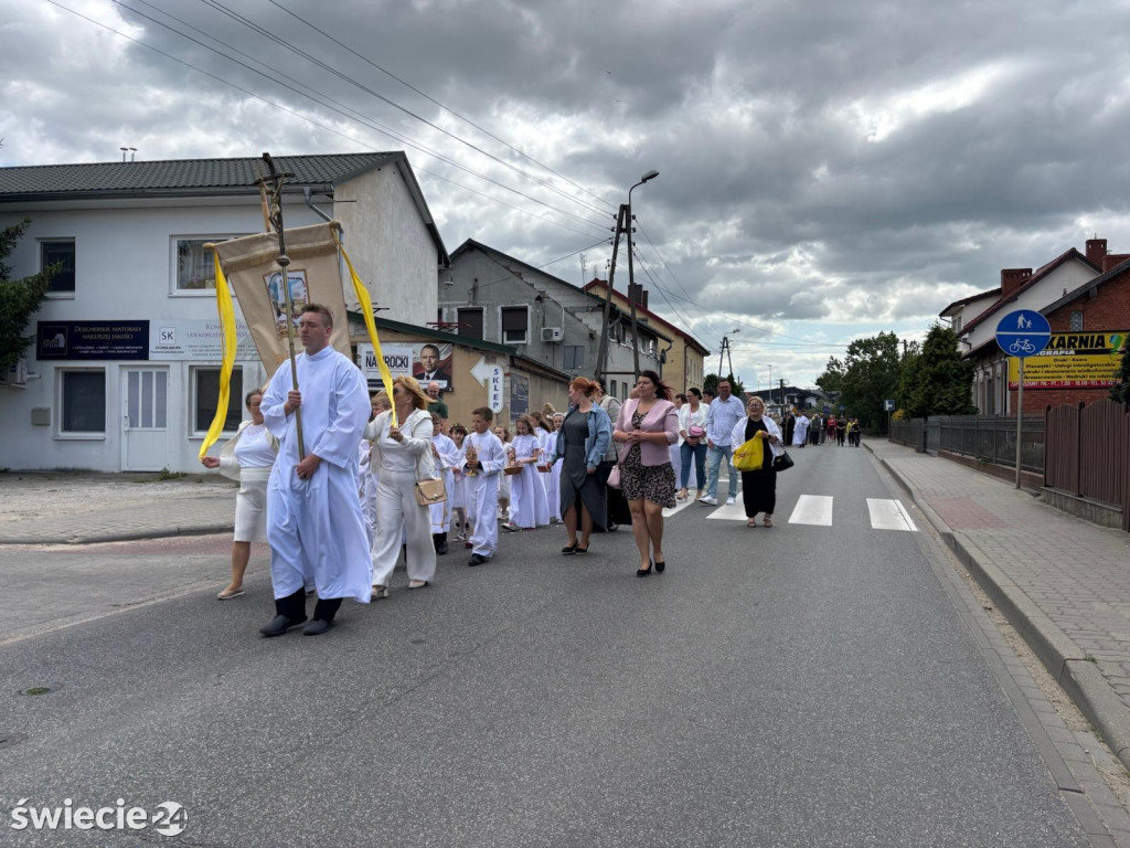 Procesja Bożego Ciała w Przechowie