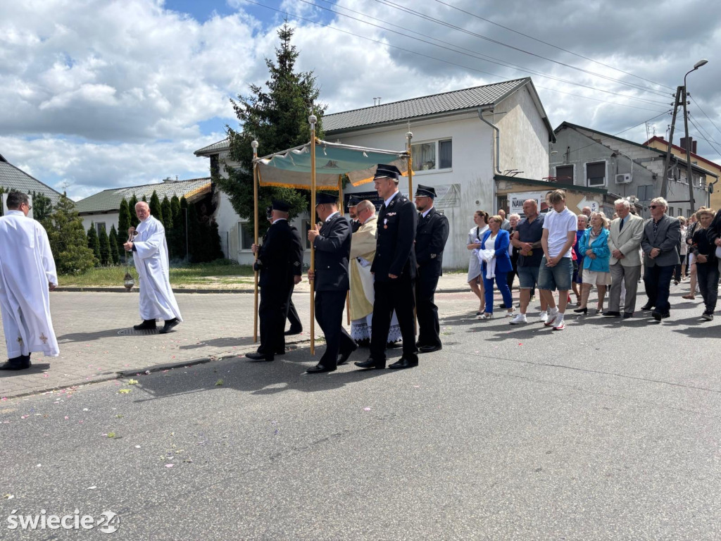 Procesja Bożego Ciała w Przechowie