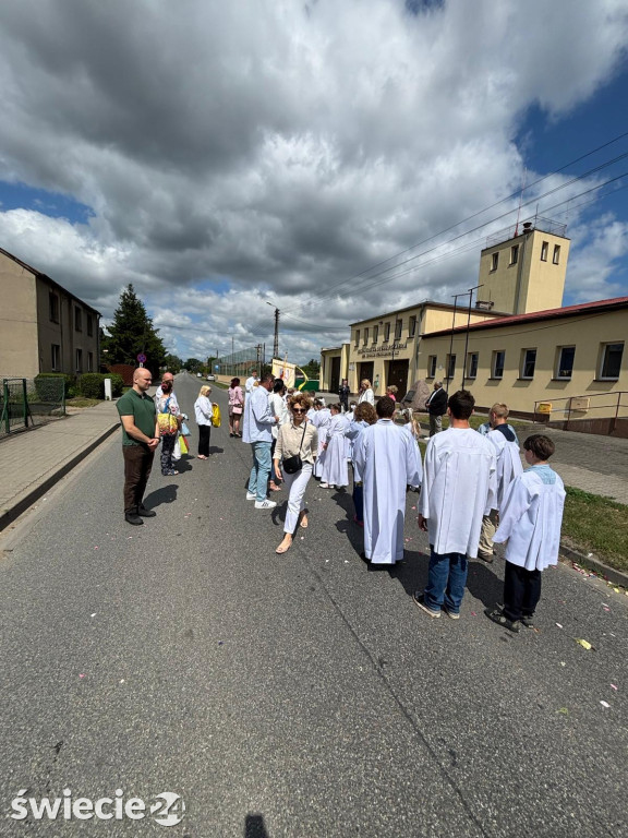 Procesja Bożego Ciała w Przechowie