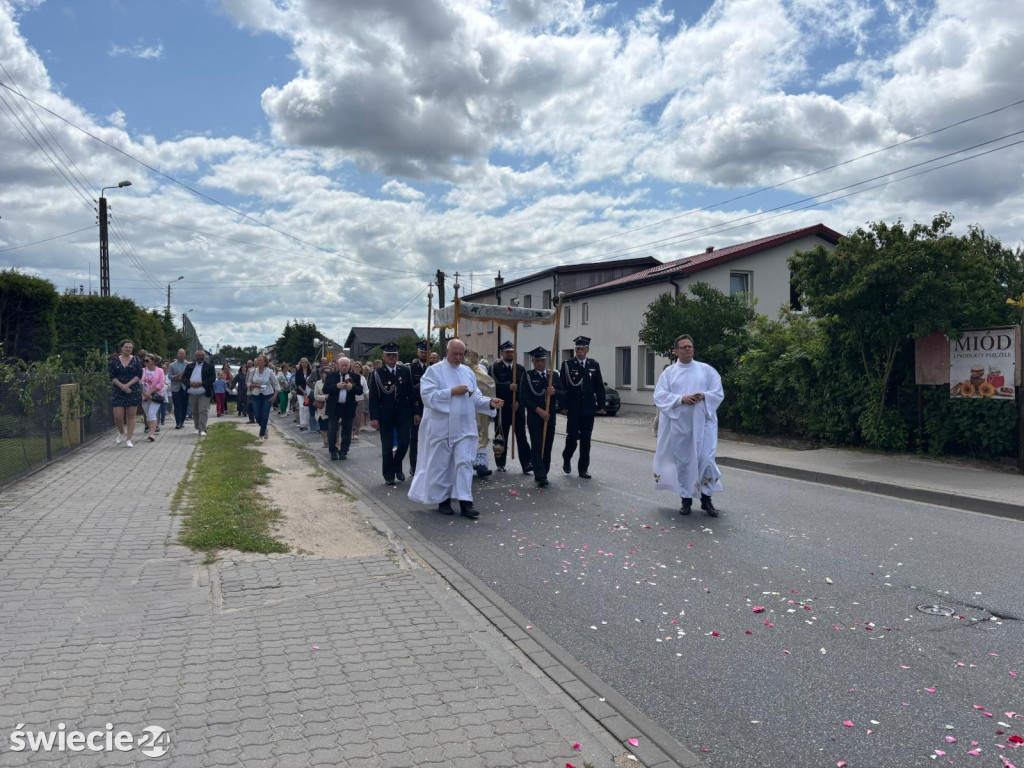Procesja Bożego Ciała w Przechowie