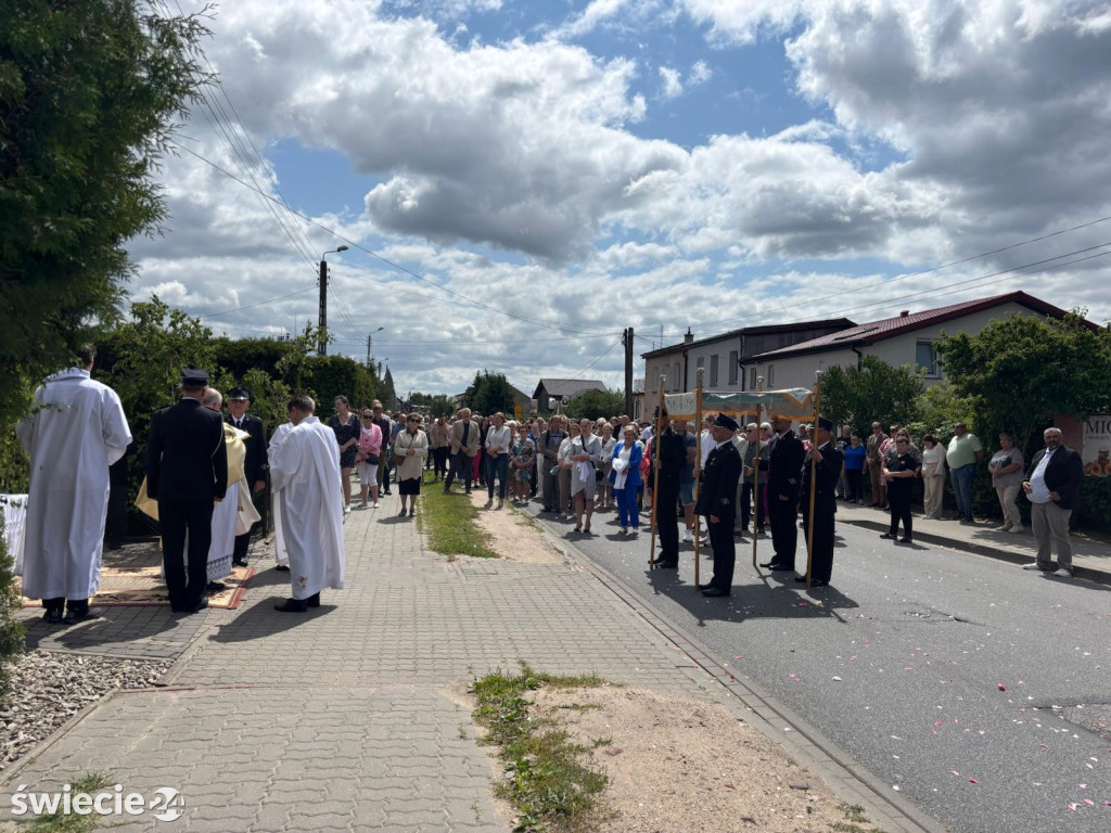 Procesja Bożego Ciała w Przechowie