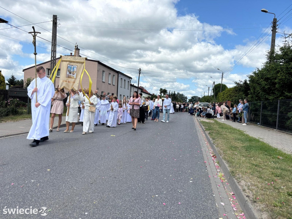 Procesja Bożego Ciała w Przechowie