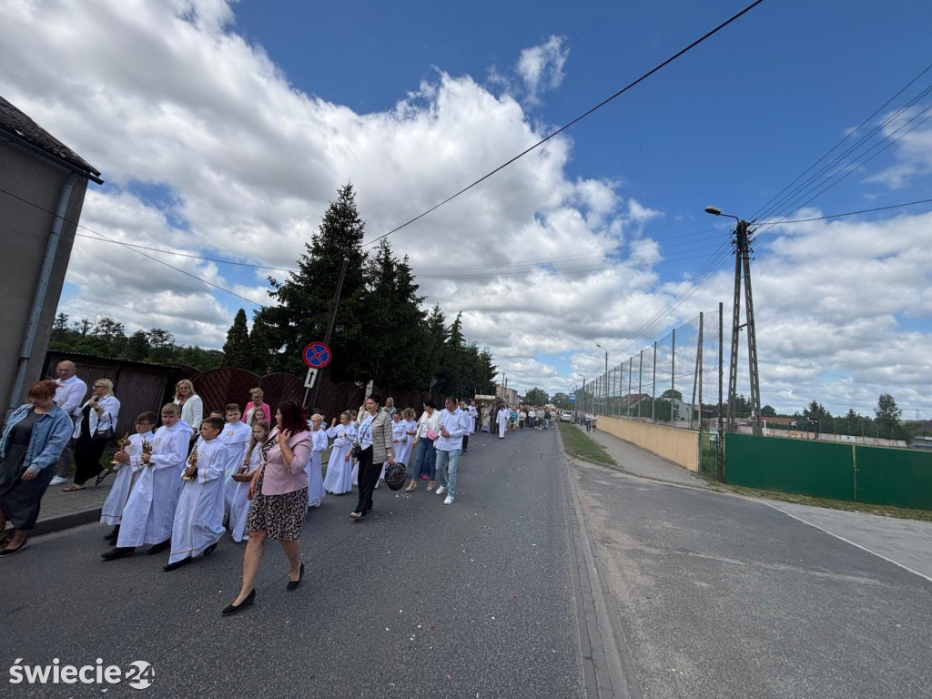 Procesja Bożego Ciała w Przechowie