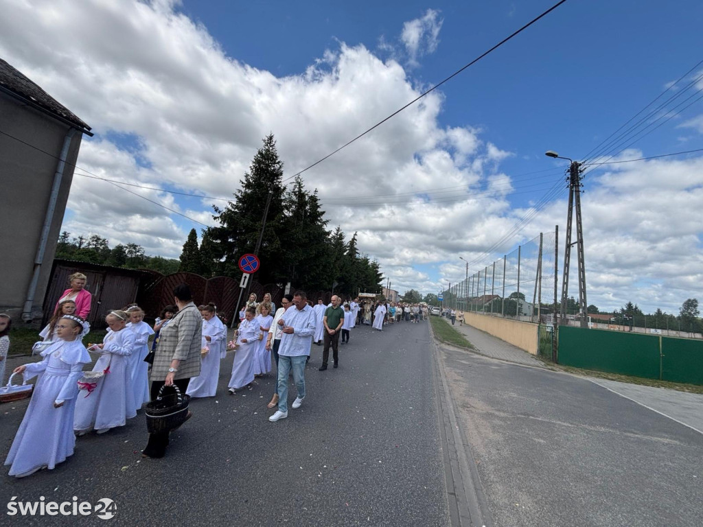 Procesja Bożego Ciała w Przechowie