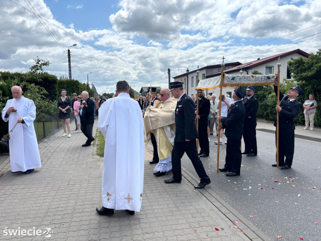 Procesja Bożego Ciała w Przechowie