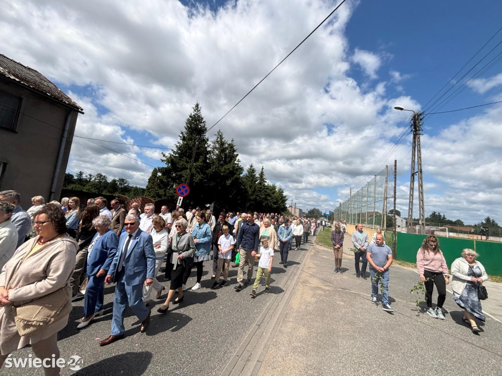 Procesja Bożego Ciała w Przechowie