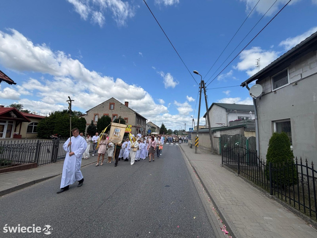 Procesja Bożego Ciała w Przechowie