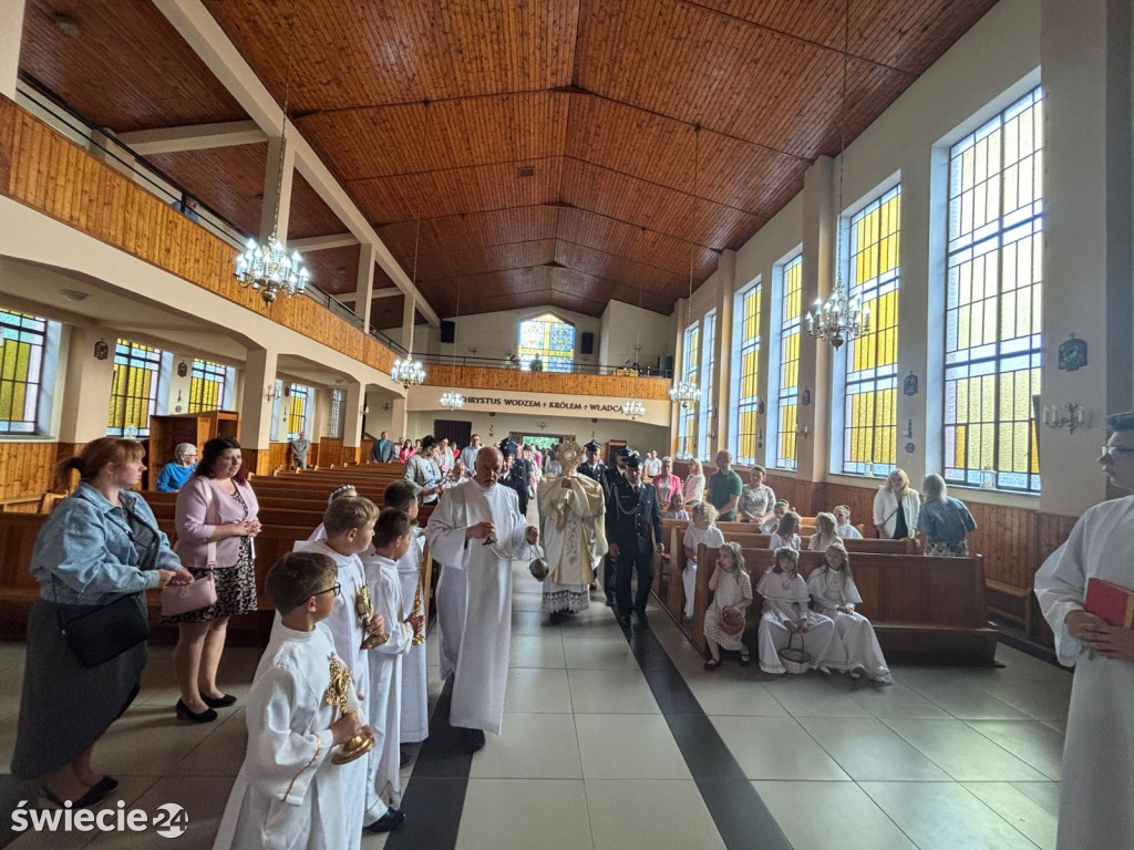 Procesja Bożego Ciała w Przechowie