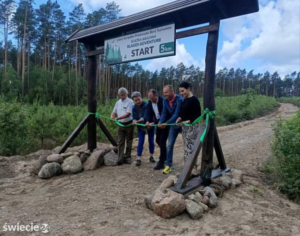 Jak powstawała ścieżka biegowa wokoło Tlenia