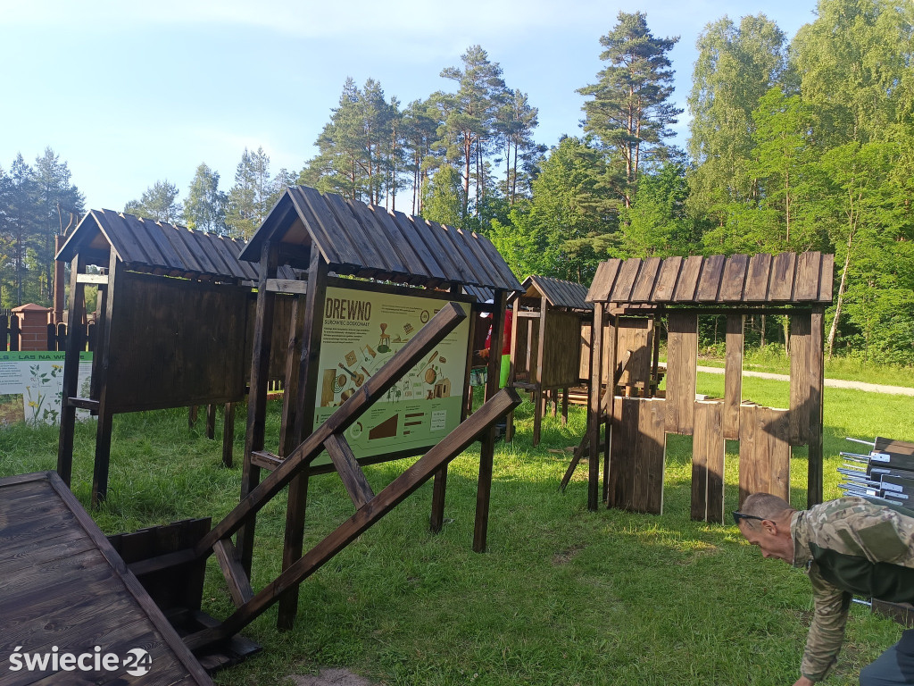 Jak powstawała ścieżka biegowa wokoło Tlenia
