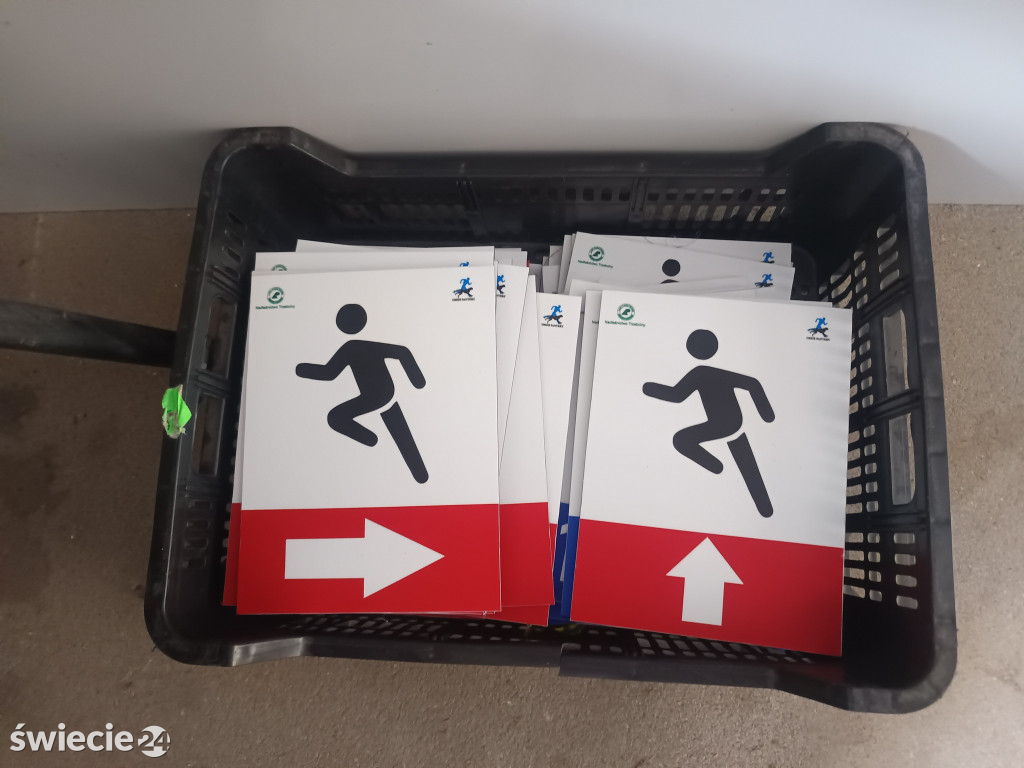 Jak powstawała ścieżka biegowa wokoło Tlenia