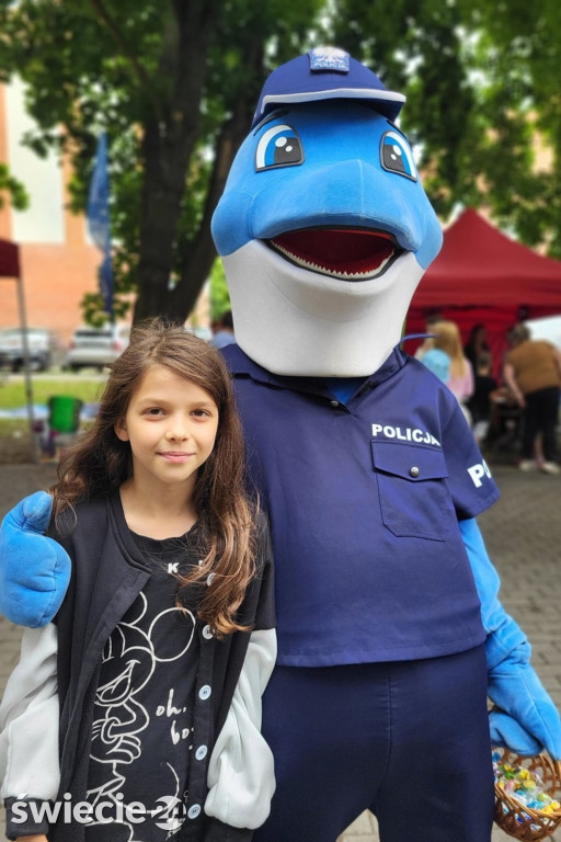 Profilaktyczny piknik z policją w Świeciu