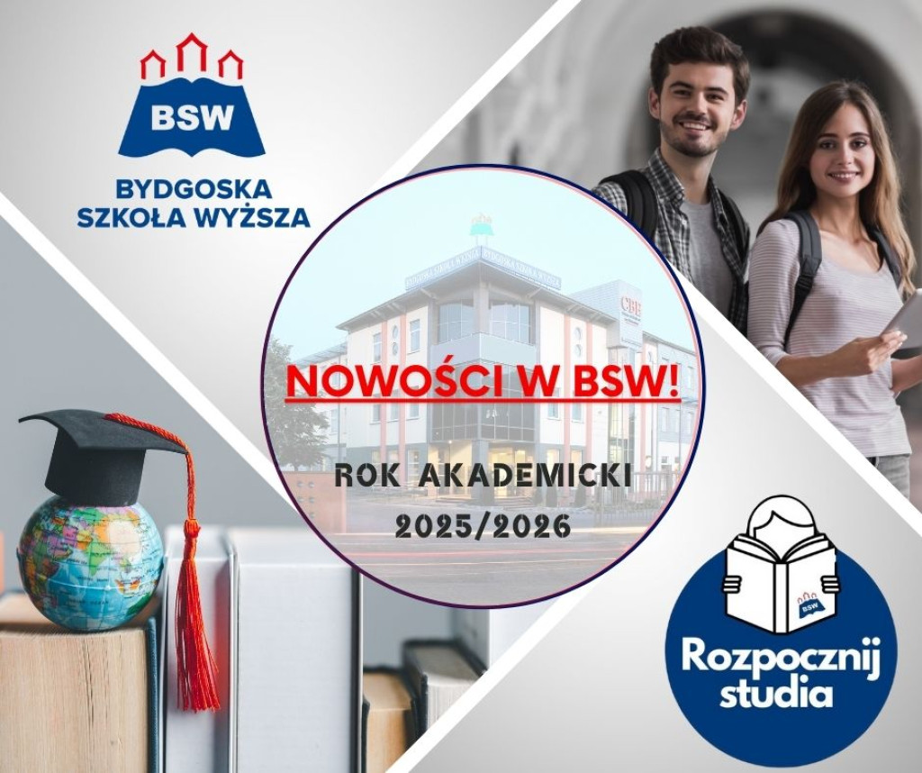 Nowe kierunki w Bydgoskiej Szkole Wyższej
