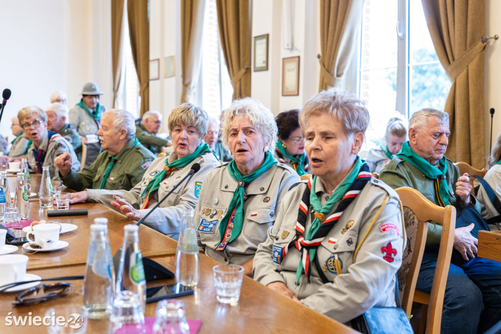 Złaz seniorów — harcerzy w Świeciu