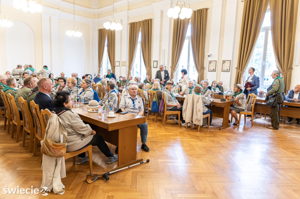 Złaz seniorów — harcerzy w Świeciu