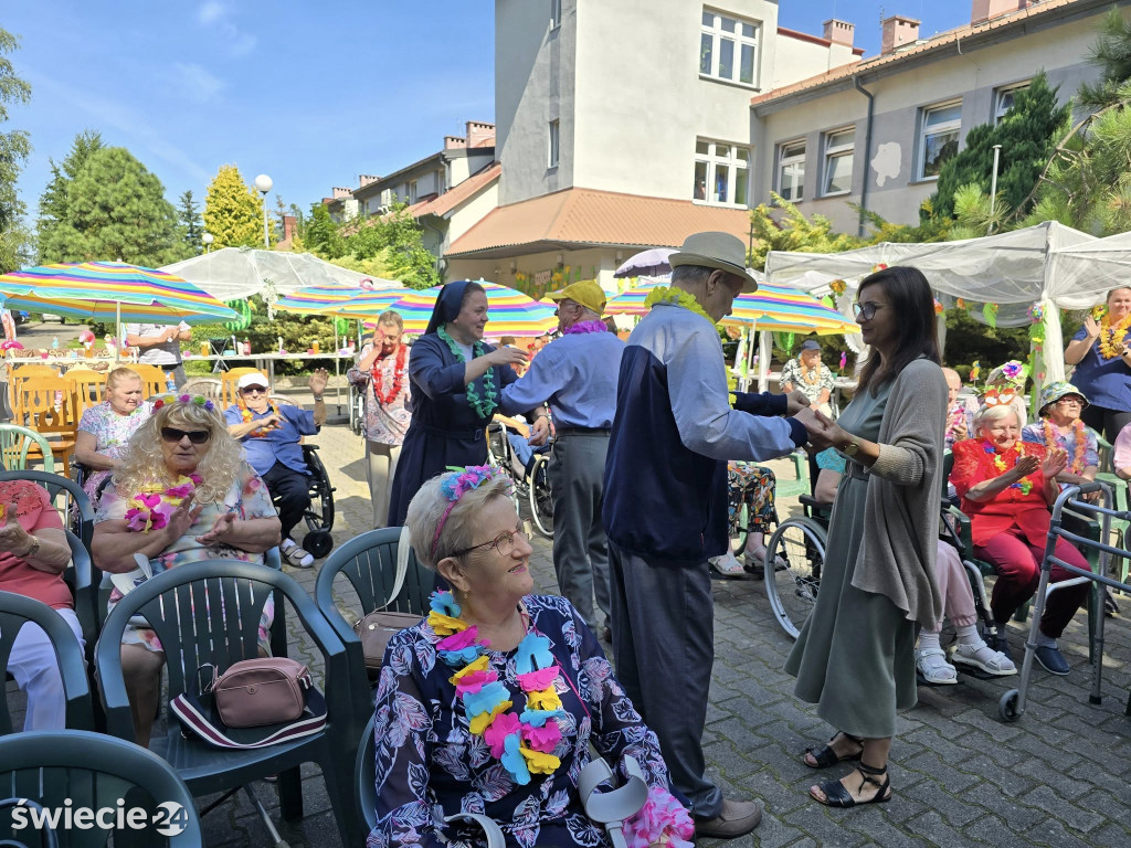 Hawajska fiesta, czyli integracja w Pruszczu