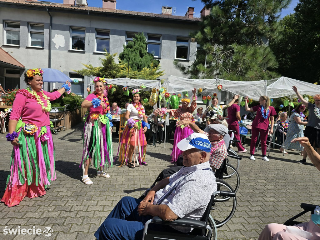Hawajska fiesta, czyli integracja w Pruszczu