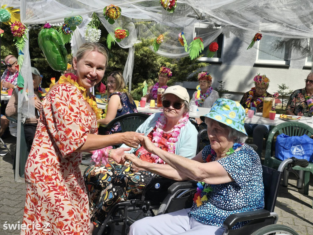 Hawajska fiesta, czyli integracja w Pruszczu
