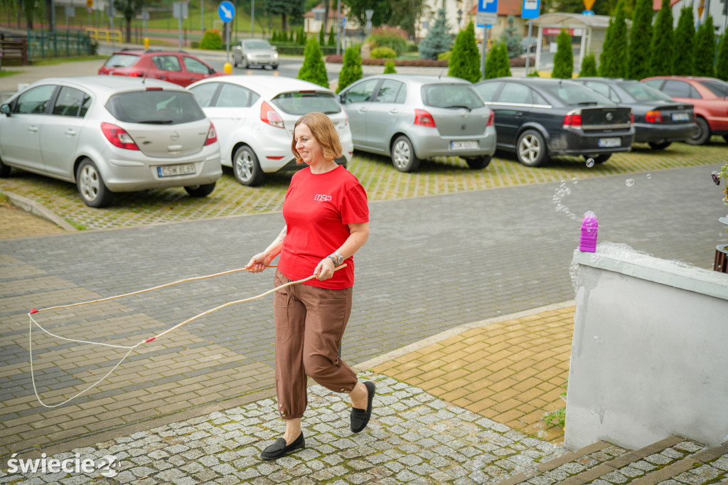 Piknik Literacki Odlot w bibliotece