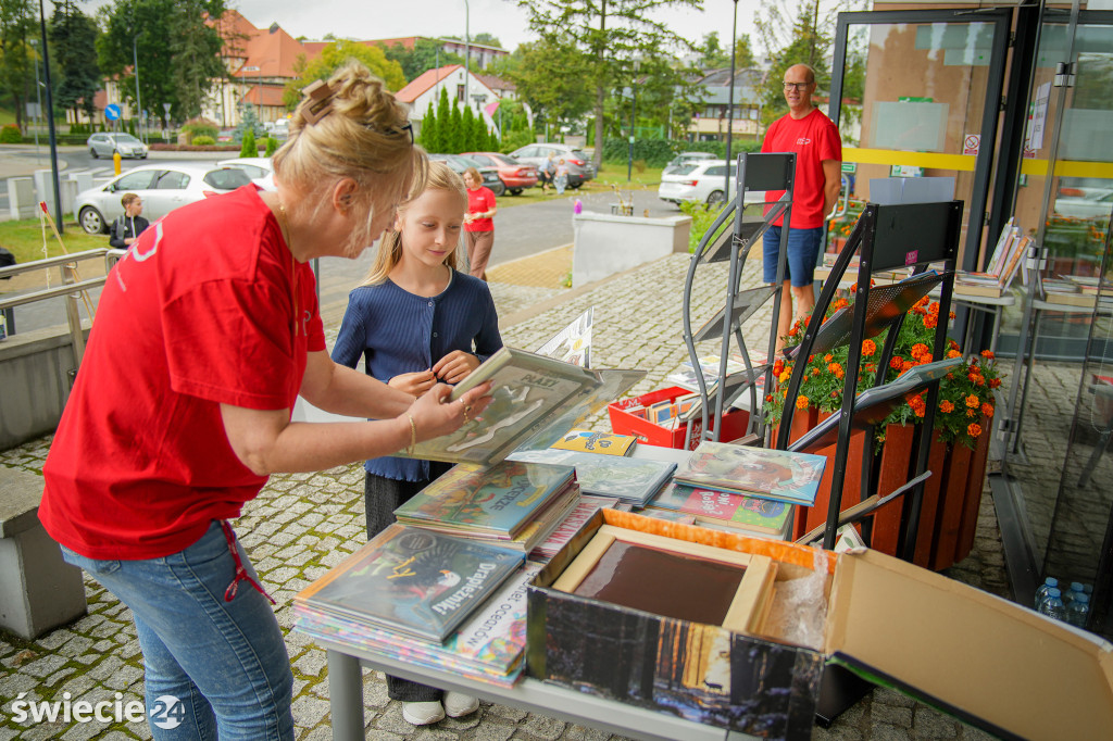Piknik Literacki Odlot w bibliotece