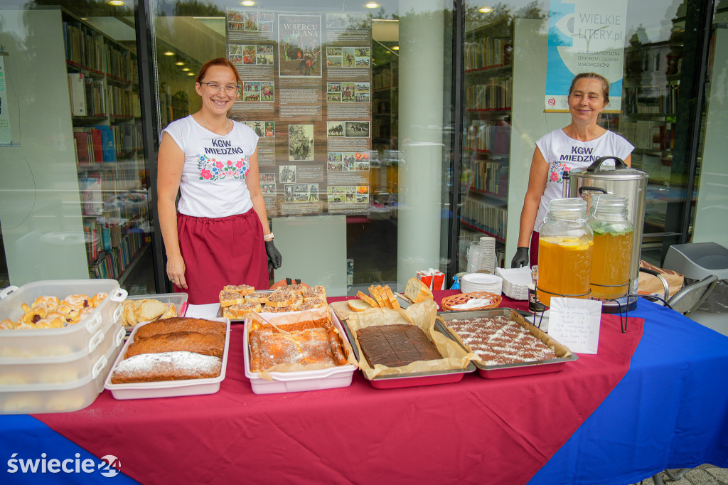 Piknik Literacki Odlot w bibliotece