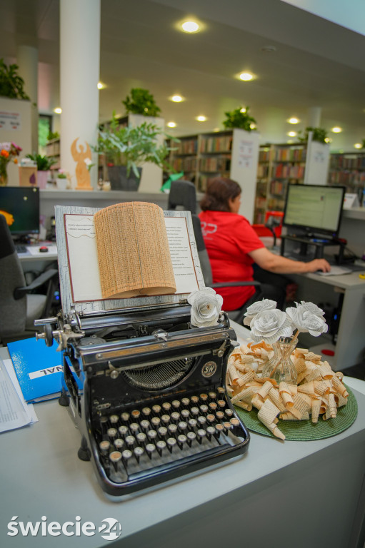 Piknik Literacki Odlot w bibliotece