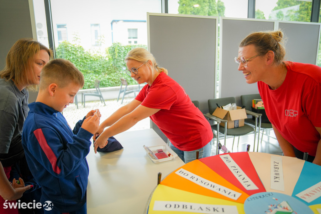 Piknik Literacki Odlot w bibliotece