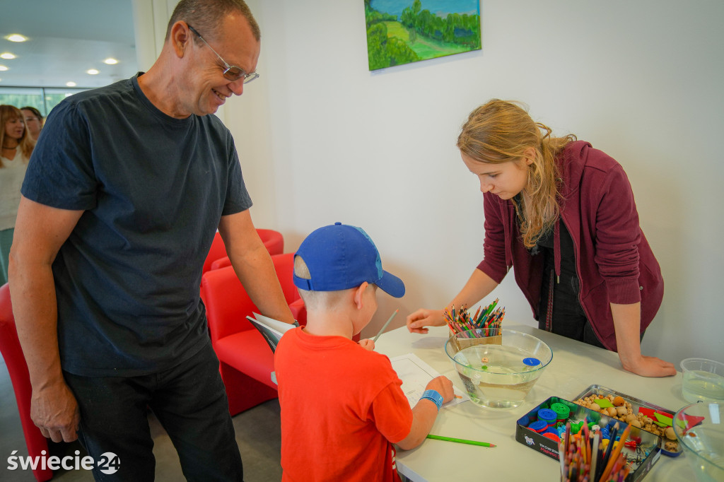 Piknik Literacki Odlot w bibliotece