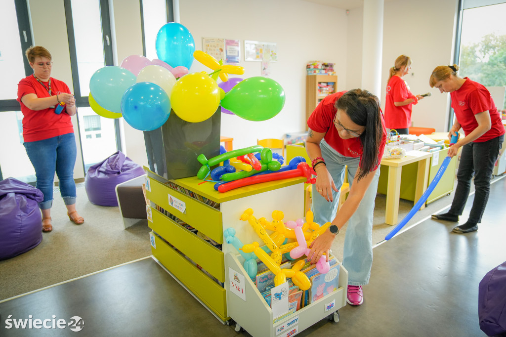 Piknik Literacki Odlot w bibliotece