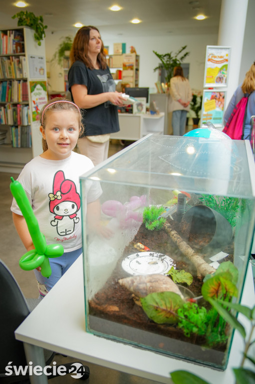 Piknik Literacki Odlot w bibliotece