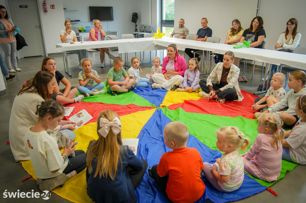 Piknik Literacki Odlot w bibliotece