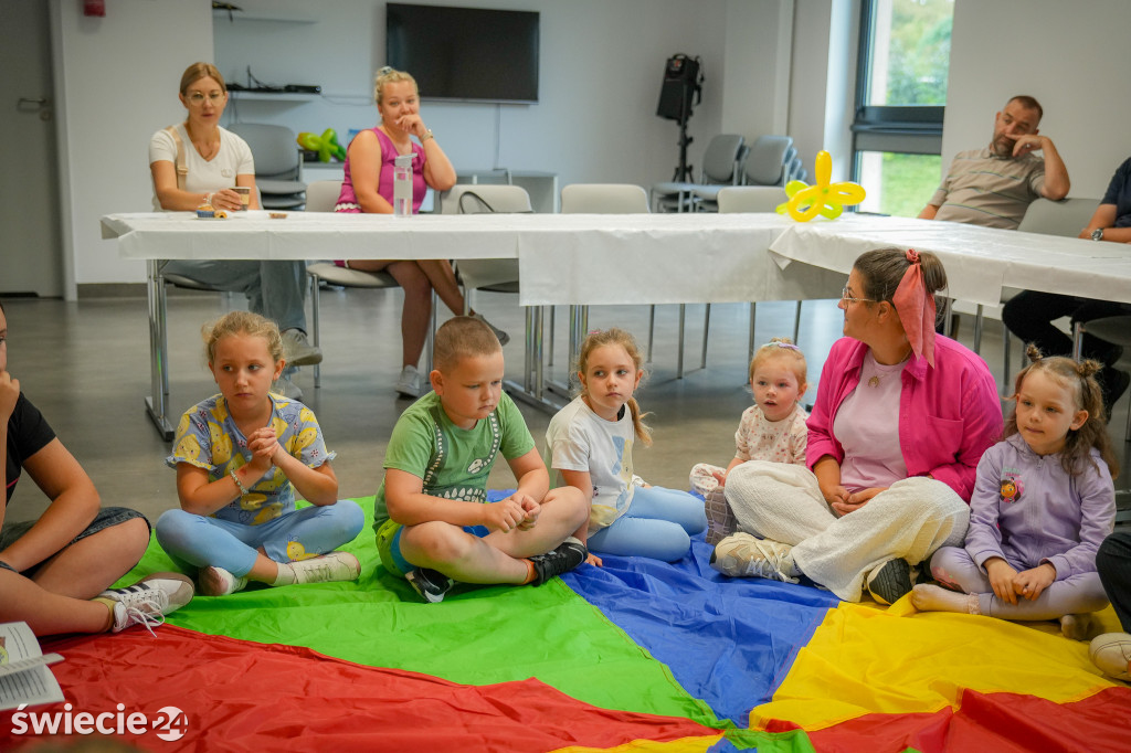 Piknik Literacki Odlot w bibliotece