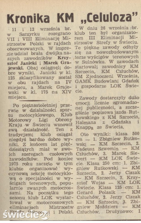 Tor motocrossowy w Sulnówku ma już 50 lat