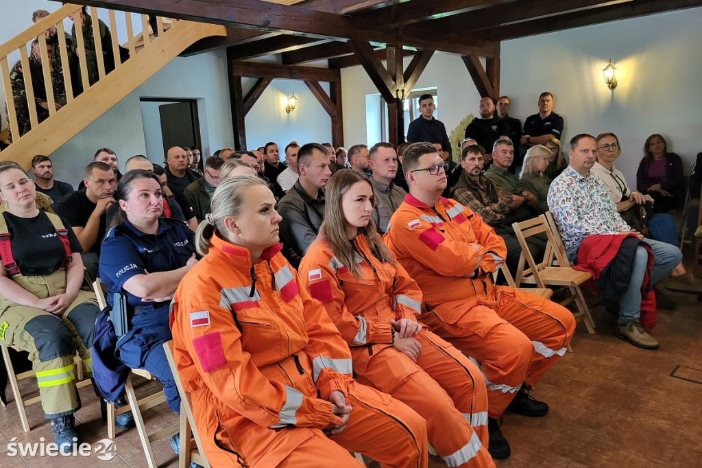 Poszukiwania w lesie — ćwiczenia służb