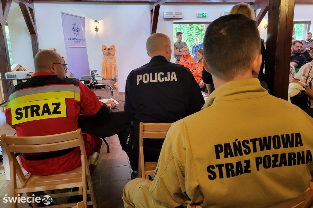 Poszukiwania w lesie — ćwiczenia służb
