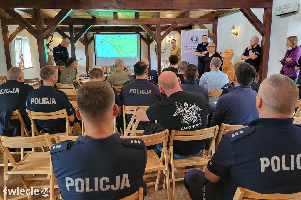 Poszukiwania w lesie — ćwiczenia służb