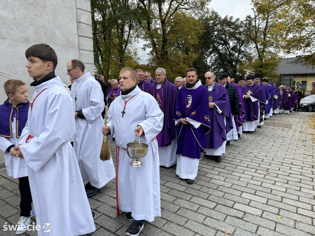 Pogrzeb ks. Leszka Grzela