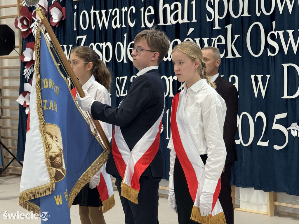 Otwarcie hali i 60-lecie szkoły w Drzycimiu