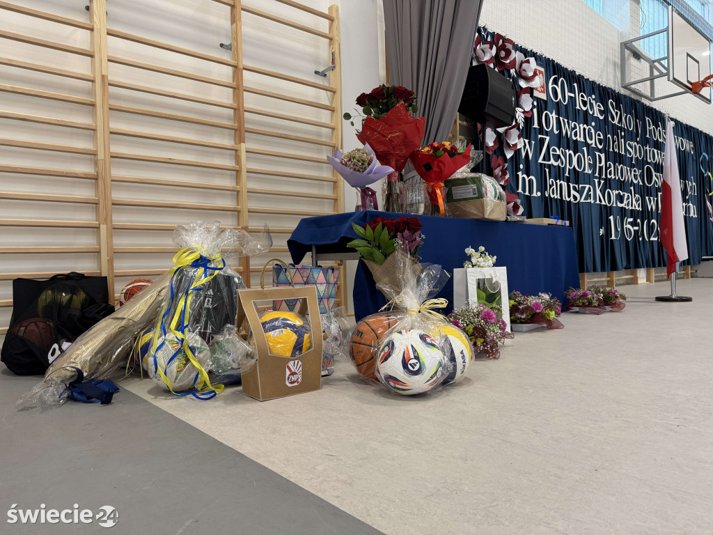 Otwarcie hali i 60-lecie szkoły w Drzycimiu