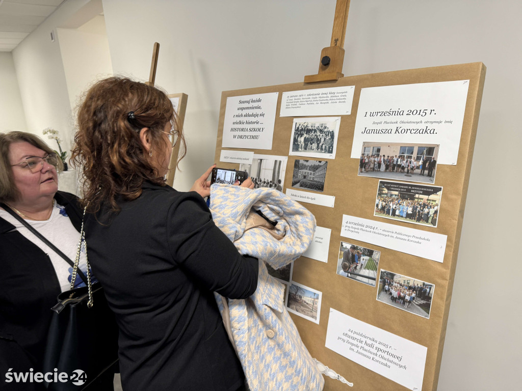 Otwarcie hali i 60-lecie szkoły w Drzycimiu